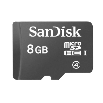 SANDISK MICRO SD 8GB MICROSDHC CARD
