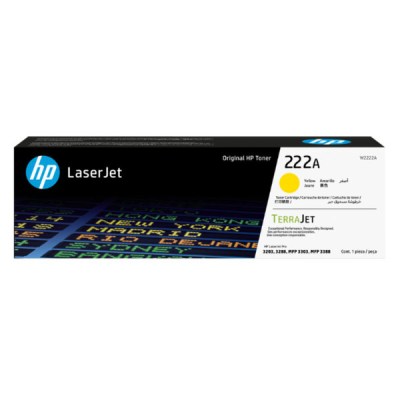 HP 222A (W2222A) - Jaune (Original)