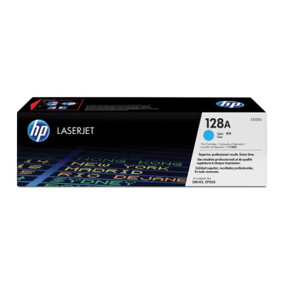HP 128A (CE321A) - Cyan (Original)