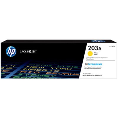 HP 203A (CF542A) - Jaune (Original)