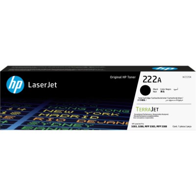HP 222A (W2220A) Noir