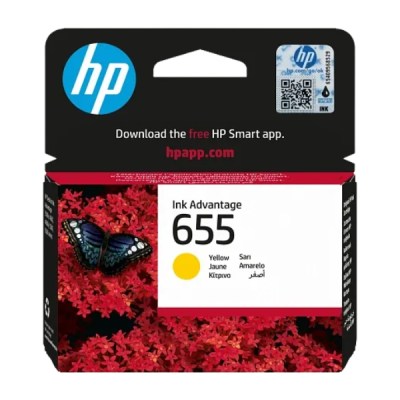 HP 655 Jaune (CZ112AE)