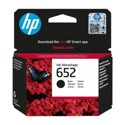 HP 652 Noir (F6V25AE)