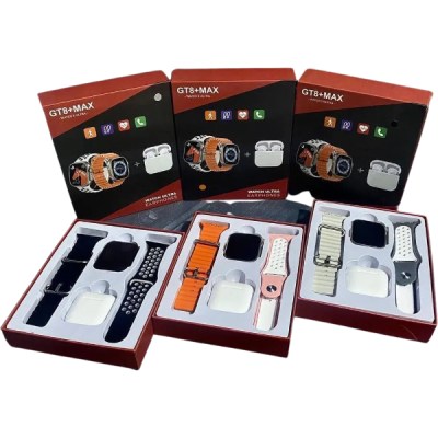 KIT AIRPOD+WATCH GT8+MAX WATCH 8 ULTRA