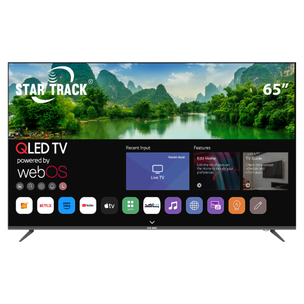 Téléviseur Star Track Smart TV QLED 4K 65" ST-65KQ-AZ2300WEB