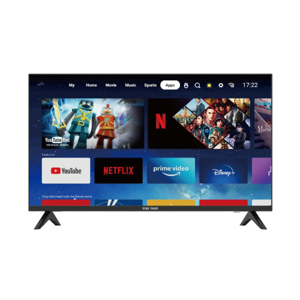 Téléviseur Star Track Smart TV 32" ST-32D-MT2200-SMART