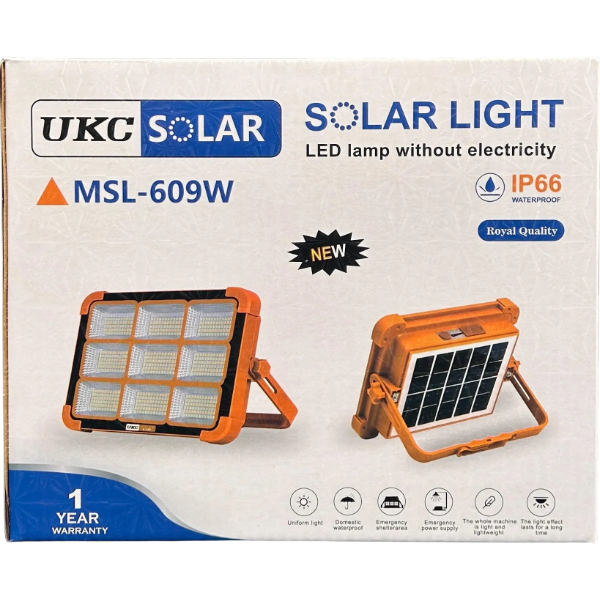 UKC LAMPE SOLAIRE MSL-609W