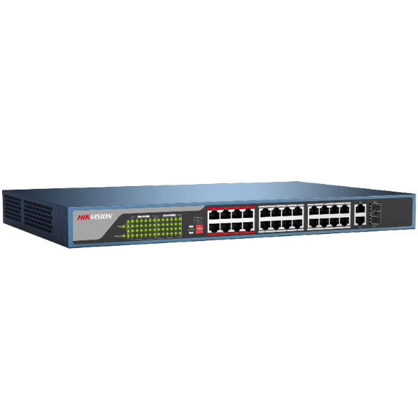 Hikvision - Switch PoE 24 ports DS-3E0326P-E/M 5mp