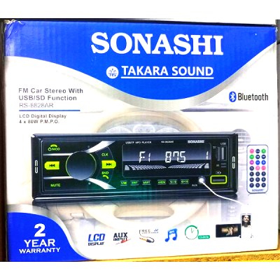 SONASHI RADIO AUTO USB BT/ B RS-8828AR