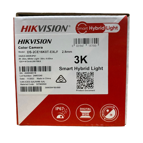 HIKVISION DS-2CE16K0T-EXLF