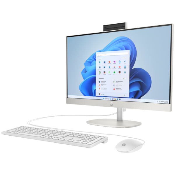 HP All-in-One 24-cr0009l PC - Intel(R) Core(TM) i7-1355U - 16Gb - 512Gb 24" Full HD Blanc