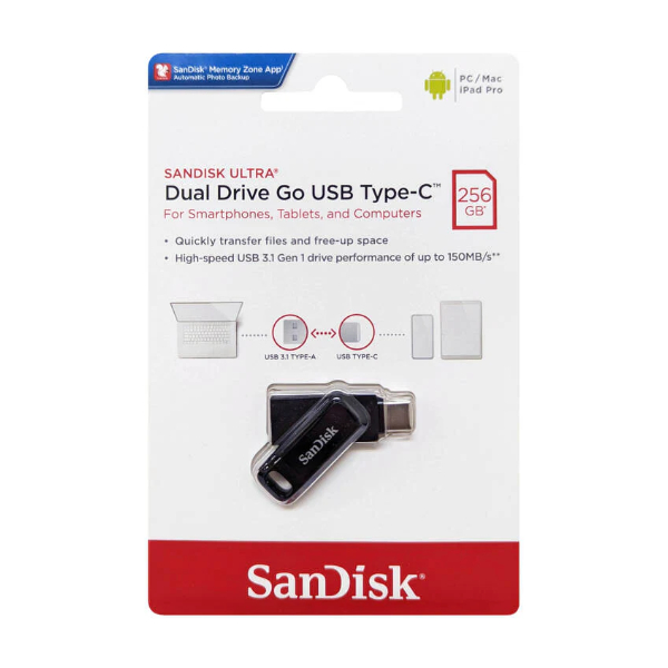 SanDisk Ultra Dual Drive Go USB-C 256Gb