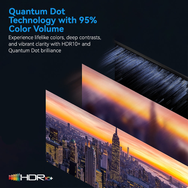 Téléviseur Star Track Smart TV QLED 4K 75"  ST-75KQ-AZ2300WEB