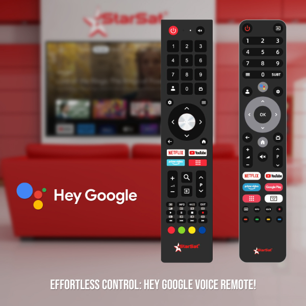 Téléviseur StarSat Google TV 4K 75" SV-EL75T2S2G