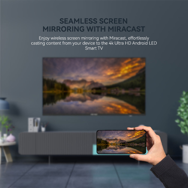 Téléviseur Star Track Smart TV 4K 50" ST-50K-AZ2200-SMART